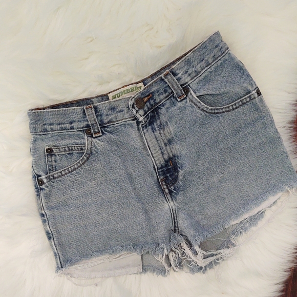 Old Navy Other - vintage old navy number 7 jean cut off shorts